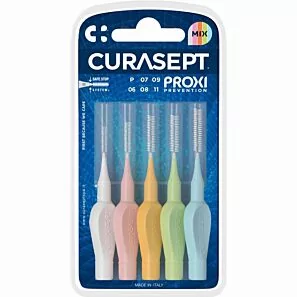 Curasept PROXI PREVENTION MIX –   szczoteczki międzyzębowe 5 szt.