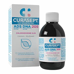 Płyn do płukania jamy ustnej Curasept ADS DNA 205 z chlorheksydyną 0.05% i fluorem 200ml