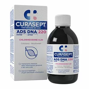 Płyn do płukania jamy ustnej Curasept ADS DNA 220 z chlorheksydyną 0.20% 200ml