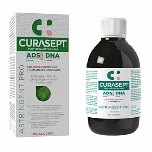 Curasept ADS 020 Astringent - płyn z chlorheksydyną i oczarem wirginijskim 200ml