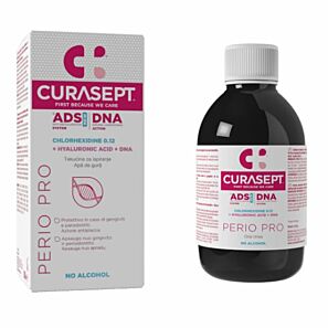 CURASEPT ADS Perio - Bezalkoholowy płyn z chlorheksydyną 0,12% i kwasem hialuronowym 200ml