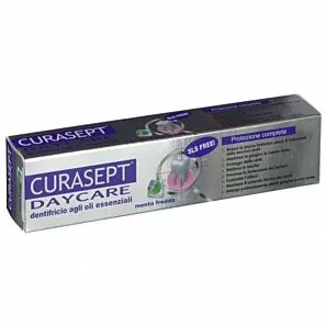 Pasta odświeżająca oddech o smaku lodowej mięty – Curasept DAYCARE Cool Mint 75 ml