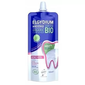 ELGYDIUM BIO GUMS – organiczna pasta do zębów  na podrażnione dziąsła