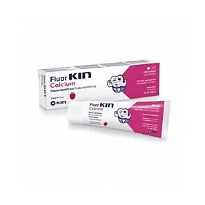 KIN Fluor-KIN Calcium 75ml – pasta do zębów przeciwdziałająca próchnicy, przeznaczona dla dzieci