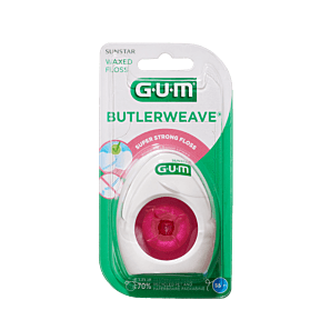 Woskowana nić dentystyczna GUM Butlerweave 1155 (55 m)