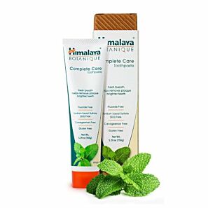 Himalaya Botanique Complete Care Simply Mint 150g – naturalna pasta wybielająca bez glutenu