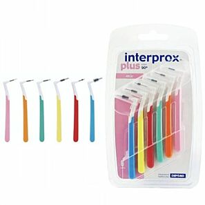 Interprox 2G Plus Mix – zestaw szczoteczek międzyzębowych w różnych rozmiarach 6 szt.