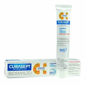  Curasept Biosmalto Junior – pasta do zębów dla dzieci o smaku tutti frutti 75 ml 