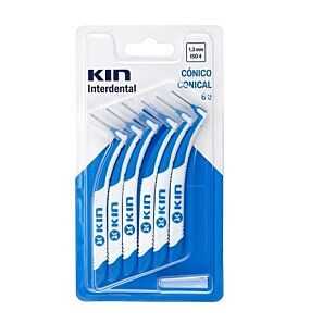 KIN Miniprox 1,3 mm – szczoteczki międzyzębowe 6 szt.
