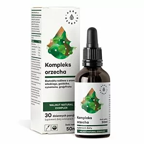 Aura Herbals Wormwood Natural Complex, orzech + piołun – krople 50 ml