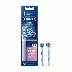 Oral-B Sensitive Clean PRO EB60-2 –  końcówki do szczoteczki elektrycznej 2 szt.