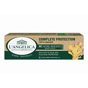 L’Angelica Pełna Ochrona z imbirem – naturalna pasta do zębów bez fluoru 75 ml