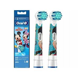 Końcówki Oral-B Stages Power – Motyw Myszka Miki 2 szt.