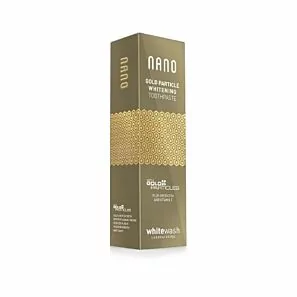Nano Whitewash Gold Particle Whitening 75ml – wybielająca pasta do zębów z cząsteczkami złota
