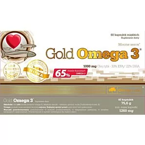Olimp Gold Omega 3 –  kapsułki 60 szt.