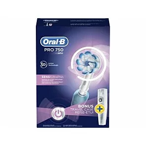 Szczoteczka elektryczna ORAL-B Braun Pro 750 Sensi UltraThin z etui