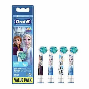 Końcówki Oral-B Stages Power EB10-4 Kraina Lodu, Frozen – 4 szt.