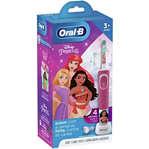 Szczoteczka elektryczna dla dziecka +3 ORAL-B Vitality Kids D100 Princess