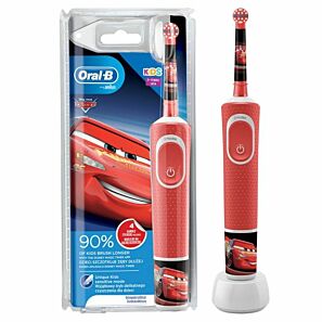 Szczoteczka elektryczna dla dziecka +3 ORAL-B Vitality Kids D100 Cars