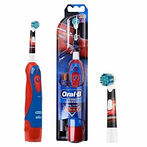 Szczoteczka elektryczna dla dziecka Oral-B Auta – na baterie AA