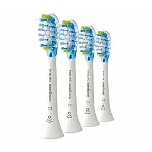 Philips Sonicare C3 Premium Plaque Defence (białe) 4 szt. – zaawansowane końcówki usuwające płytkę nazębną do szczoteczki Philips Sonicare HX9044/17