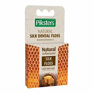 PIKSTERS Bamboo Silk Floss 25m - jedwabna nitka do zębów z woskiem pszczelim