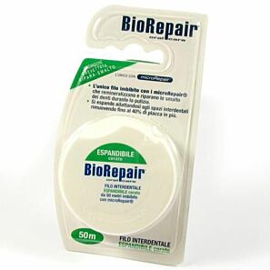 Woskowana nić dentystyczna BioRepair 40 m