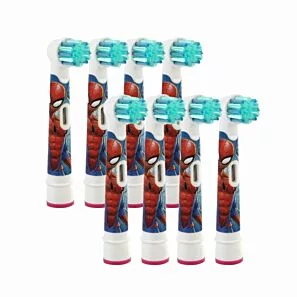 Oral-B Stages Spiderman –  końcówki do szczoteczki elektrycznej dla dzieci 8 szt.