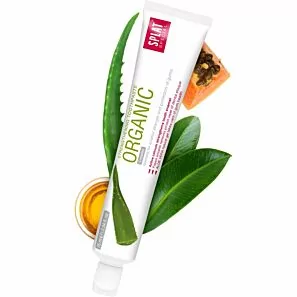 SPLAT Special ORGANIC 75 ml – wzmacniająca pasta do zębów, rekomendowana kobietom w ciąży i ludziom o wrażliwych zębach oraz dziąsłach
