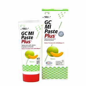 Sztuczne szkliwo z fluorem o smaku melona GC Mi Paste Plus