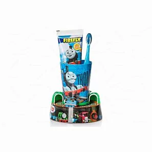 Zestaw z timerem (kubek, pasta, szczoteczka) Dr. Fresh Tomek i Przyjaciele