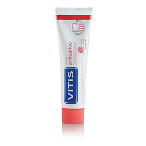 Vitis Anticaries 100 ml – przeciwpróchnicza pasta do zębów, zapobiegająca erozji szkliwa