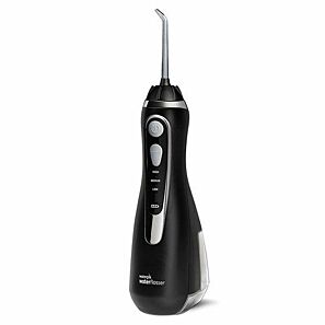 Waterpik WP-562 – bezprzewodowy irygator do oczyszczania przestrzeni międzyzębowych w kolorze czarnym