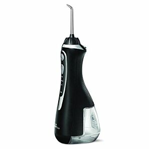 Waterpik WP-562 – bezprzewodowy irygator do oczyszczania przestrzeni międzyzębowych w kolorze czarnym