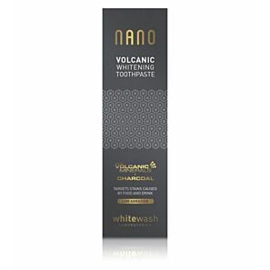 Whitewash Nano Volcanic Whitening – wybielająca pasta do zębów z węglem aktywnym i wulkanicznymi minerałami – 75 ml