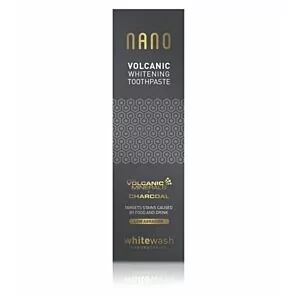 Whitewash Nano Volcanic Whitening – wybielająca pasta do zębów z węglem aktywnym i wulkanicznymi minerałami – 75 ml