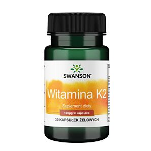 Swanson Witamina K2 MK-7 100 mcg – kapsułki 30 szt.