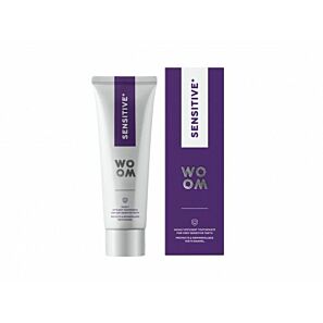 WOOM Sensitive + 75 ml – pasta do mycia zębów wrażliwych