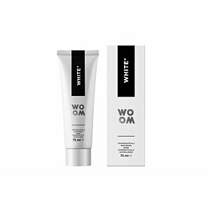 WOOM White+ 75 ml – wybielająca pasta do zębów o działaniu odświeżającym i wzmacniającym szkliwo
