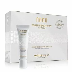 Zestaw na nadwrażliwość zębów Nano Whitewash Tooth Sensivity Serum KIT + nakładka