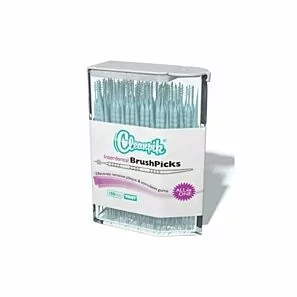 Wykałaczki ze szczoteczką do przestrzeni międzyzębowych Cleanpik Interdental BrushPicks 150 szt.
