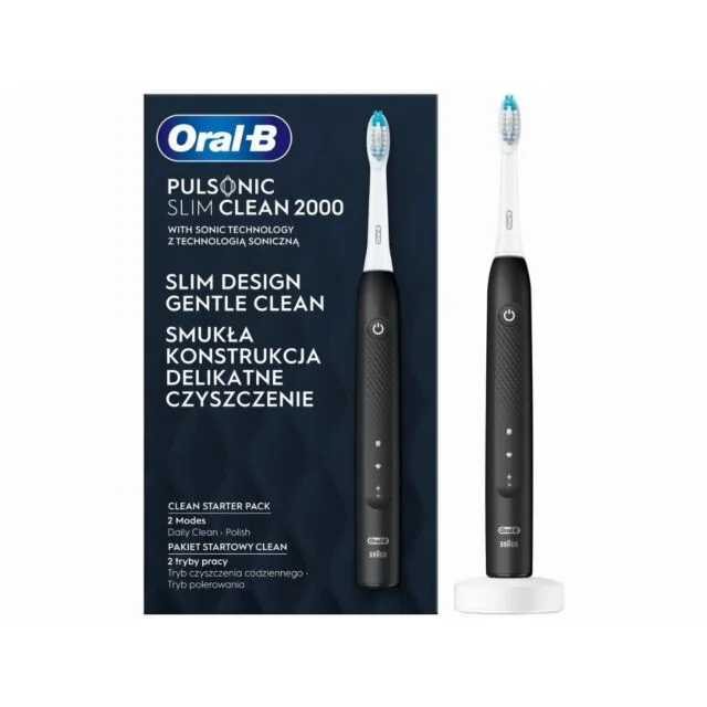 Oral-B Pulsonic Slim Clean 2000 Black — zdjęcie katalogowe