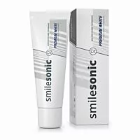 Smilesonic Premium White – pasta intensywnie wybielająca przeznaczona do szczoteczek sonicznych 75 ml