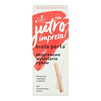 Pędzelek wybielający zęby z enzymatyczną pastą wybielającą Biała Perła Plus Jutro Impreza!