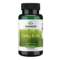 Swanson Gotu Kola (wąkrotka azjatycka) 435 mg – kapsułki 60 szt.