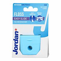 Płaska nic do zębów z fluorem Jordan Easy Slide Floss 25m 