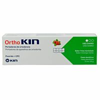 KIN OrthoKin Strawberry Mint 75ml – truskawkowo-miętowa pasta do codziennego użytku, dedykowana użytkownikom aparatów nazębnych