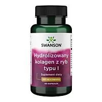 Swanson Kolagen hydrolizowany z ryb typu I 400 mg – kapsułki 60 szt.