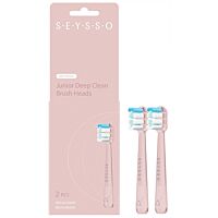 SEYSOO Junior Deep Clean Pink – końcówki wymienne do szczoteczki sonicznej SEYSSO Junior 2 szt.