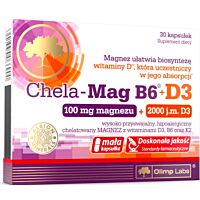 Olimp Chela-Mag B6 + D3 – kapsułki 30 szt.
